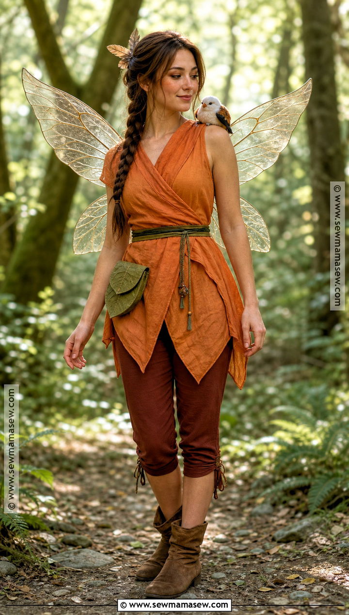 Fawn Costume With Bird Shoulder Prop - 30 fawn tinkerbell costume ideas