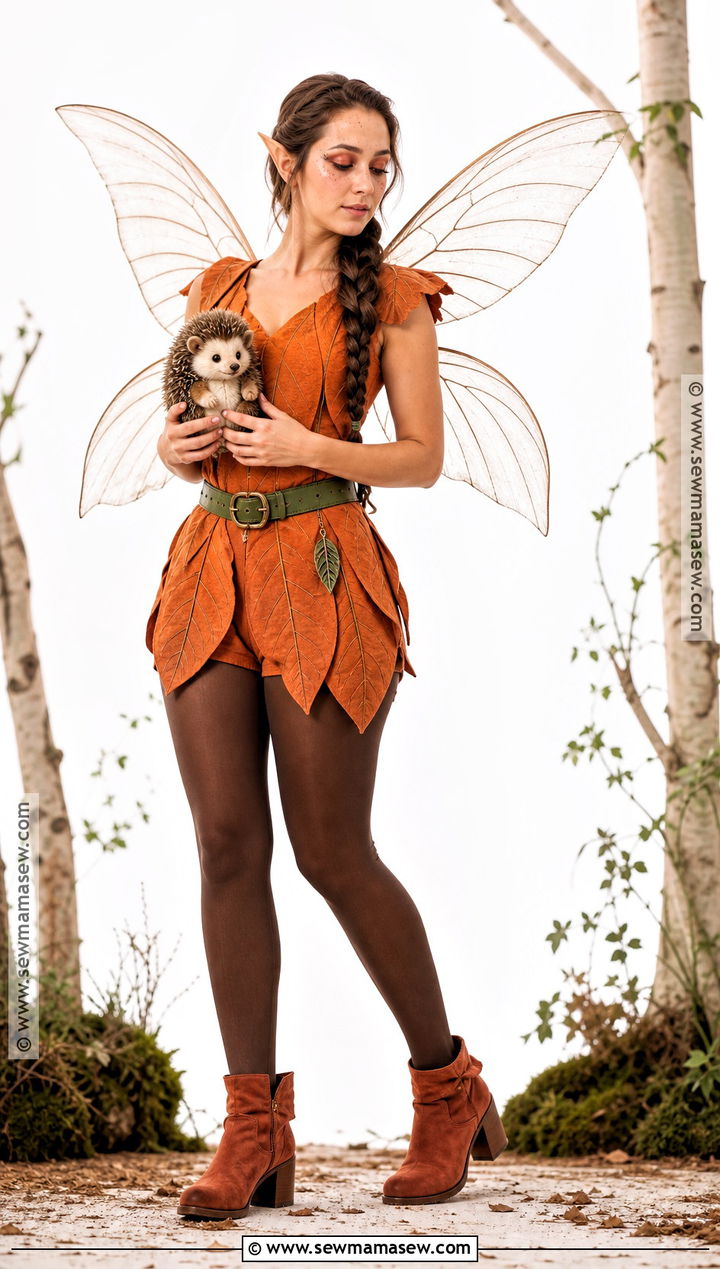 Fawn Costume With Leaf Shaped Romper - 30 fawn tinkerbell costume ideas