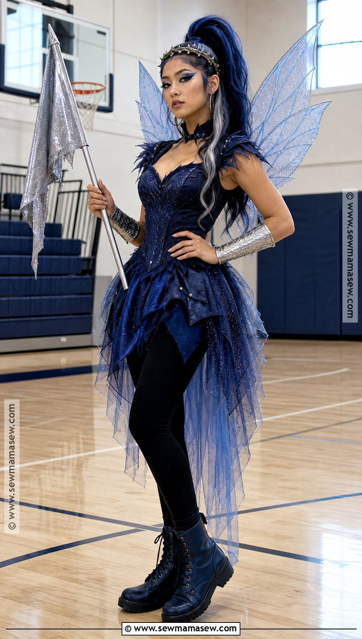 Faybelle Thorn Costume With Blue Wings - 35 Ever After High Costumes