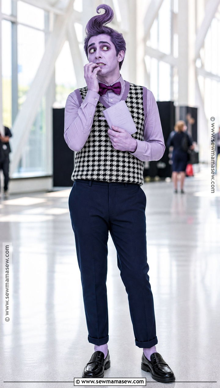 Fear Cosplay With Purple Vest - 35 inside out cosplay ideas