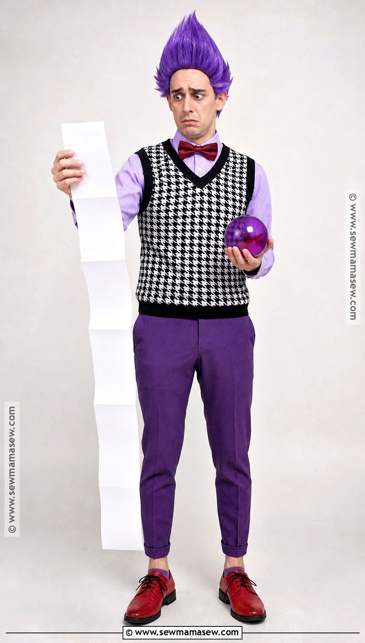 Fear Halloween Costume With Plaid Vest - 40 inside out halloween costume ideas