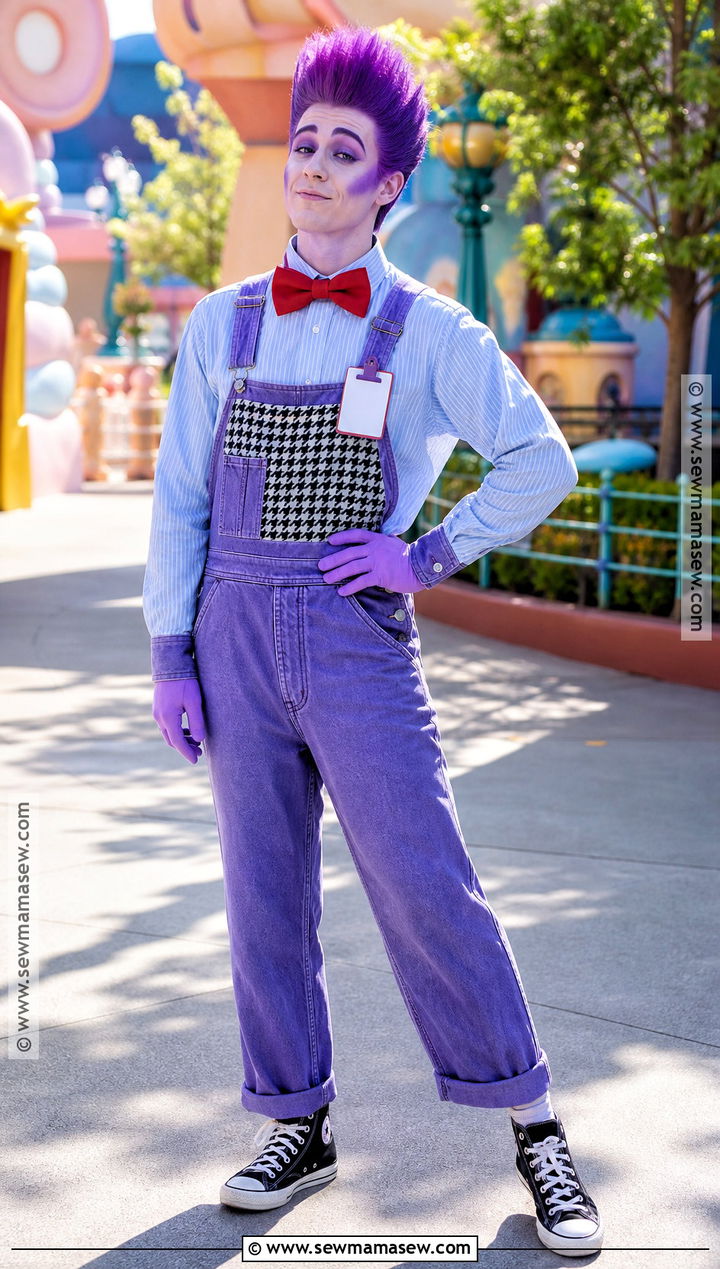 Fear Inside Out Overalls Costume - 30 fear inside out costume ideas