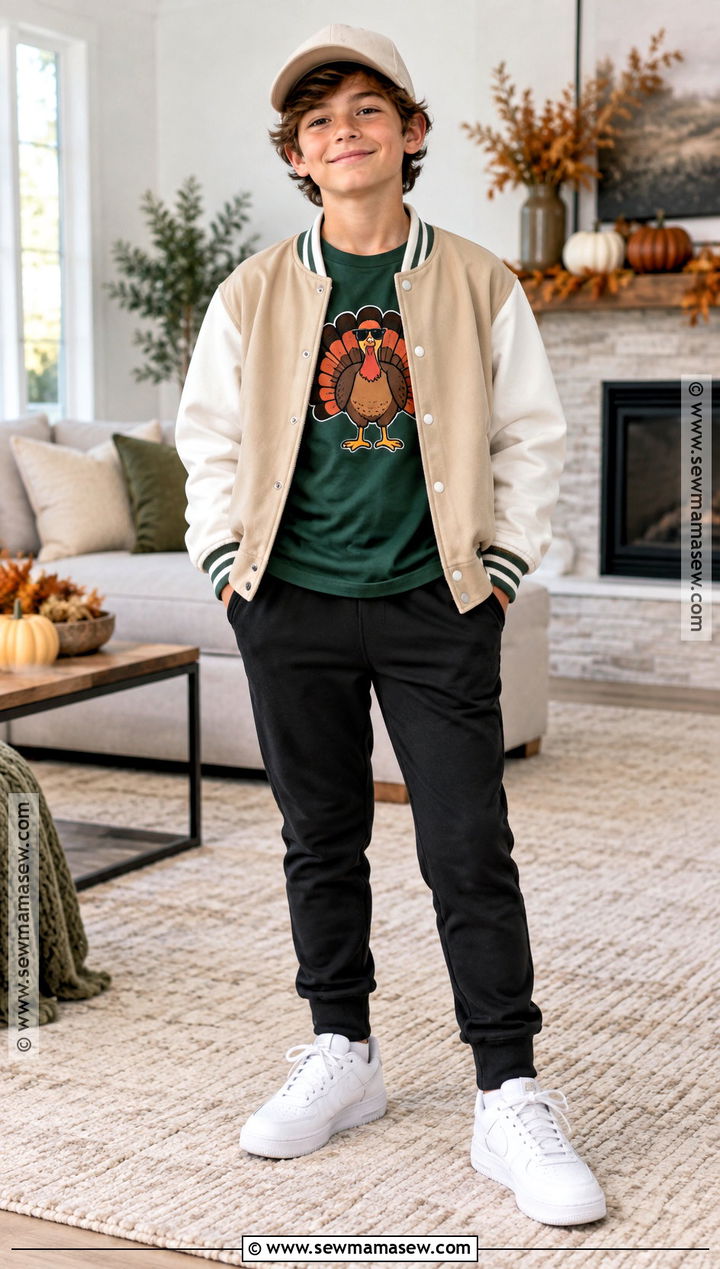 Feast Mode Thanksgiving Shirt Outfit - 15 thanksgiving shirt ideas for kids