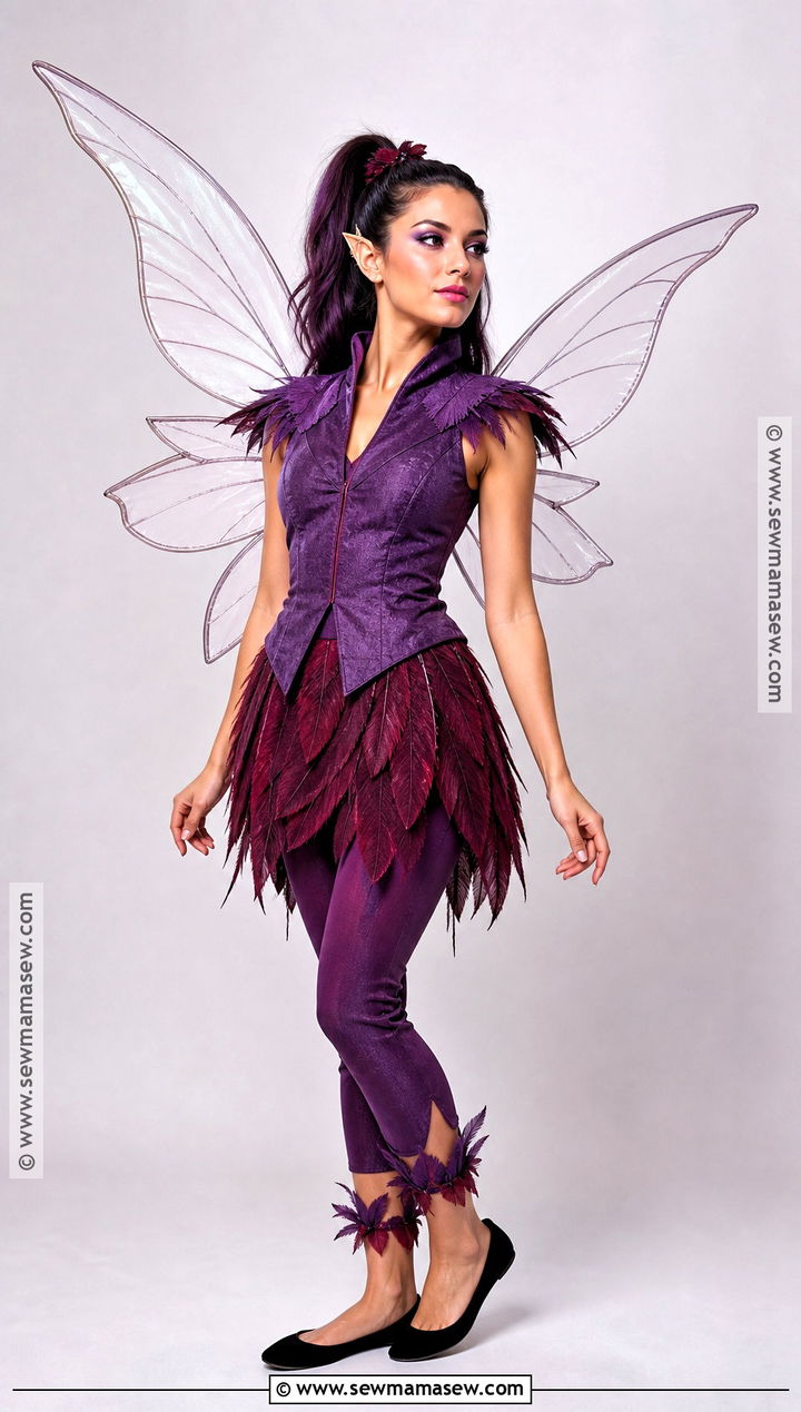 Feather Vidia Costume With Layered Overskirt - 35 vidia costume ideas