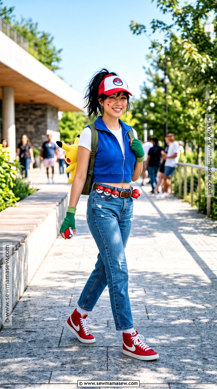 Female Ash Ketchum Costume - 30 ash costume ideas