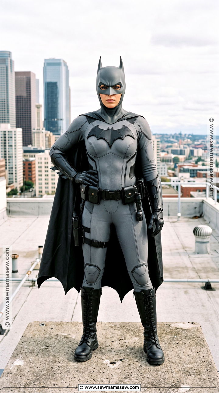 Female Batman Costume With Black Cape - 30 batman female costume ideas