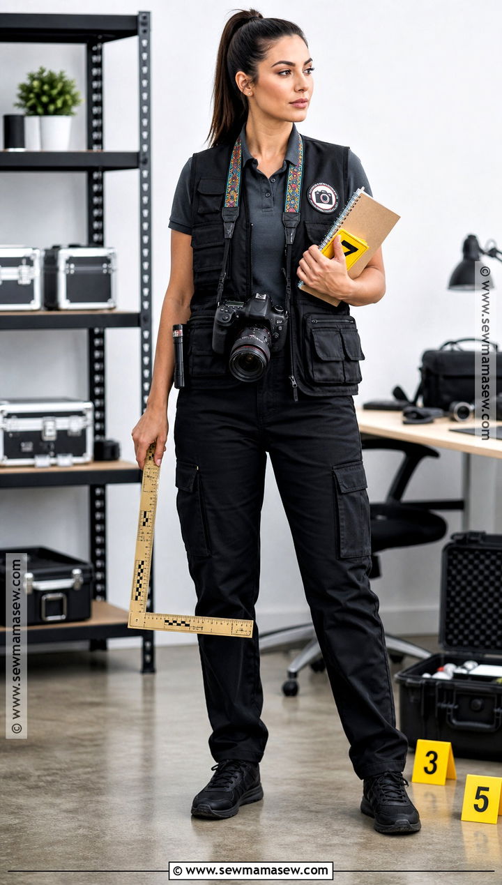 Female Crime Scene Photographer Costume - 30 female cop costume ideas