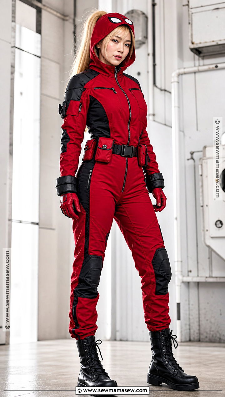 Female Deadpool Jumpsuit Costume - 30 female deadpool costume ideas