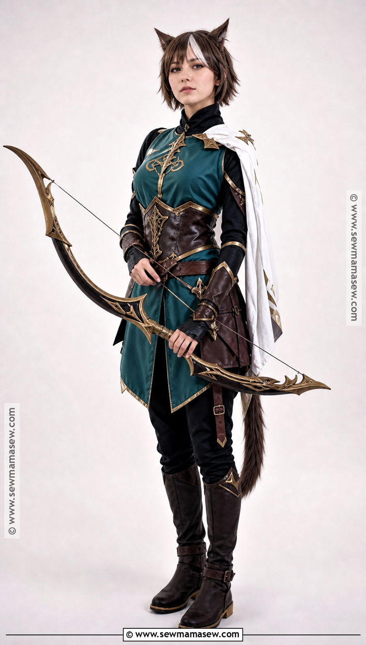 Female Gorou Cosplay With Original Armor - 30 Gorou Cosplay Ideas