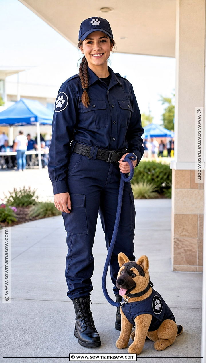 Female K 9 Officer Costume - 30 female cop costume ideas