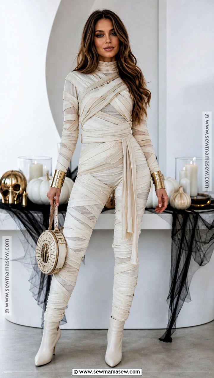 Female Mummy Costume - 40 mummy halloween costume ideas