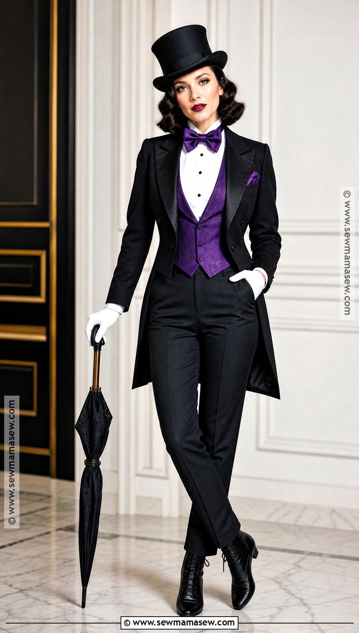 Female Penguin Costume With Tuxedo - 30 batman female costume ideas