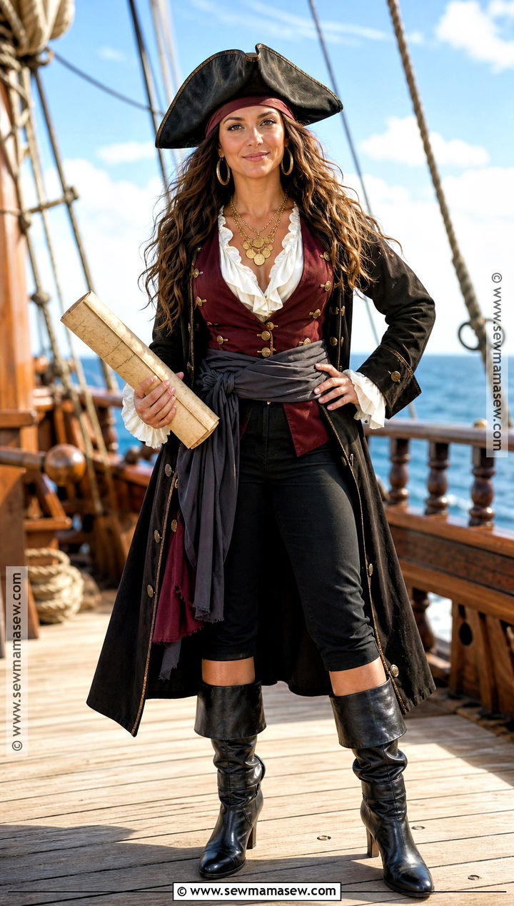 Female Pirate Costume - 35 female halloween costume ideas