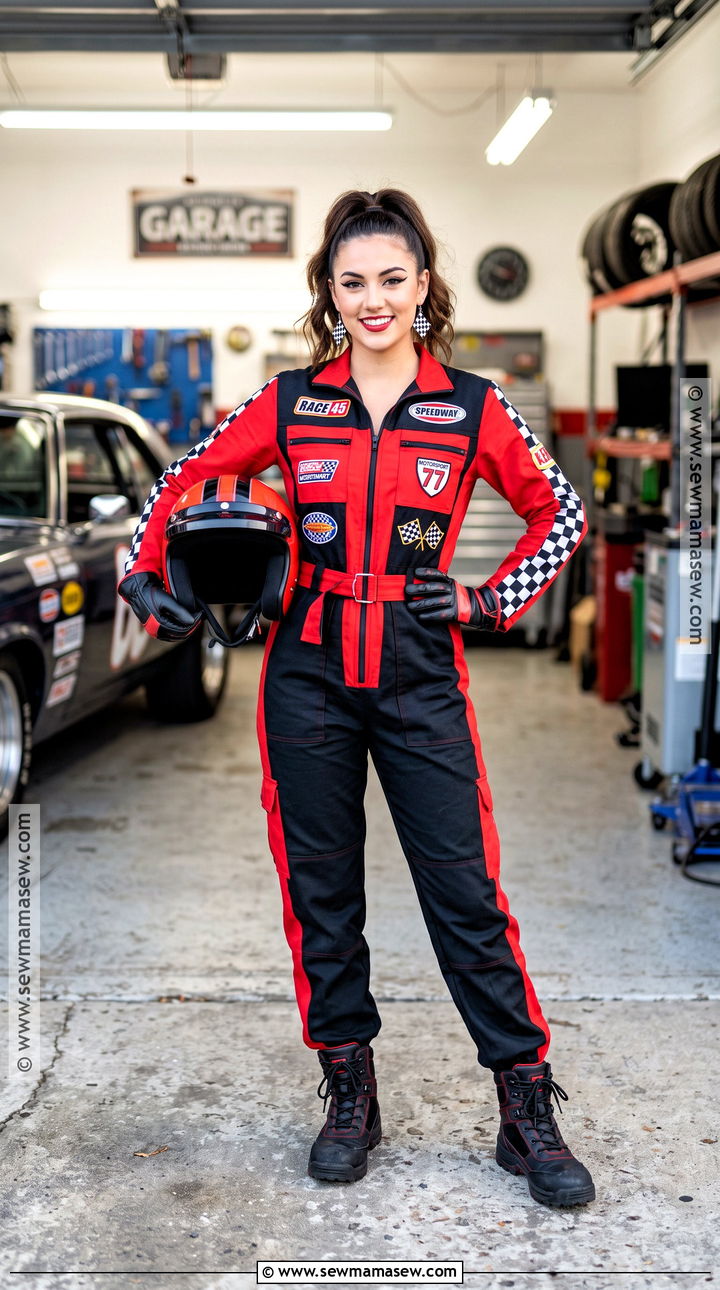 Female Race Car Driver Costume - 35 female halloween costume ideas