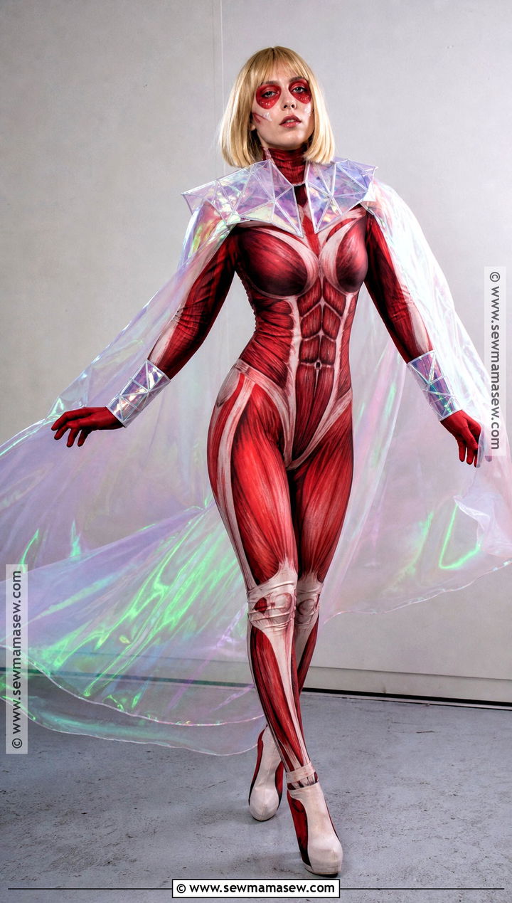 Female Titan Costume With Crystal Cape - 30 female titan costume ideas