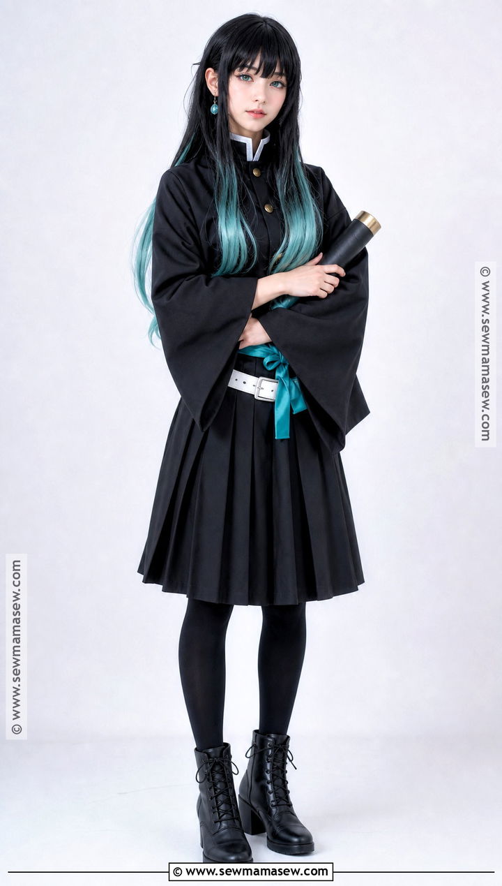 Female Tokito Cosplay With Pleated Skirt - 35 tokito cosplay ideas