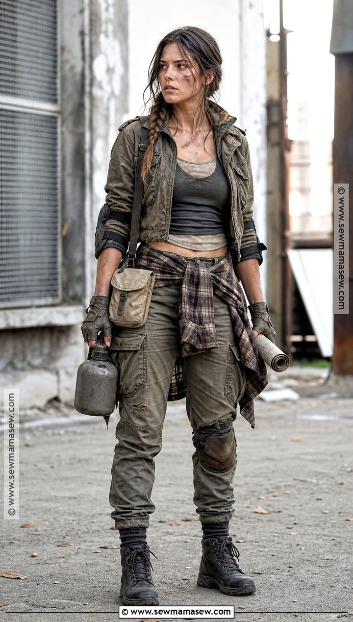 Female Zombie Apocalypse Scavenger Outfit - 50 zombie apocalypse outfits