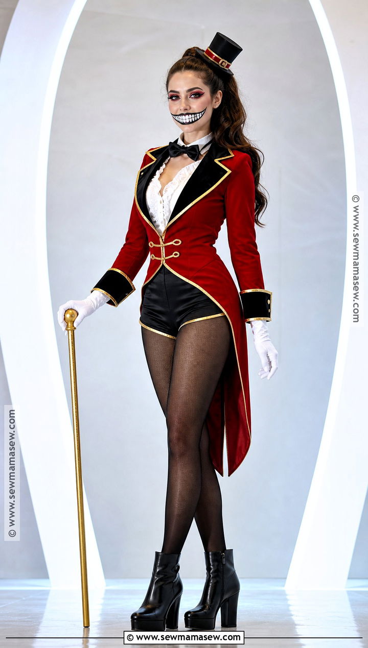 Feminine Caine Cosplay With Tailcoat Dress - 30 Caine Cosplay Ideas