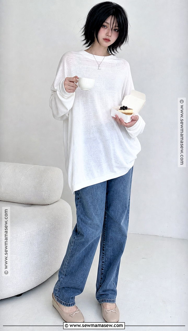 Feminine L Cosplay With Oversized Sweater - 40 l cosplay ideas