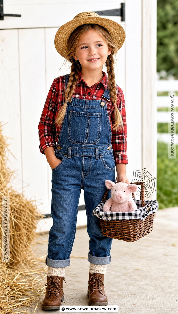 Fern From Charlottes Web Costume - 35 book day costumes
