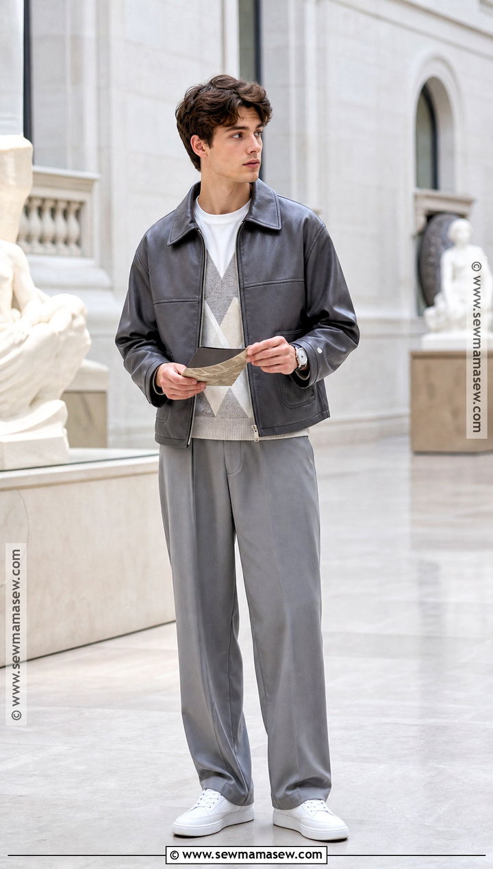 Ferris Bueller Patterned Vest Costume - 30 film character costumes