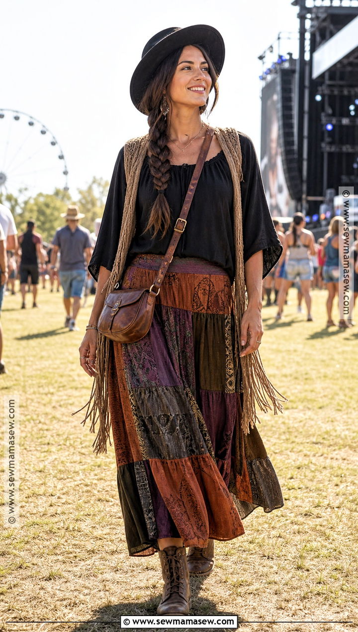Festival Boho Witch Outfit - 30 Boho Witch Outfits