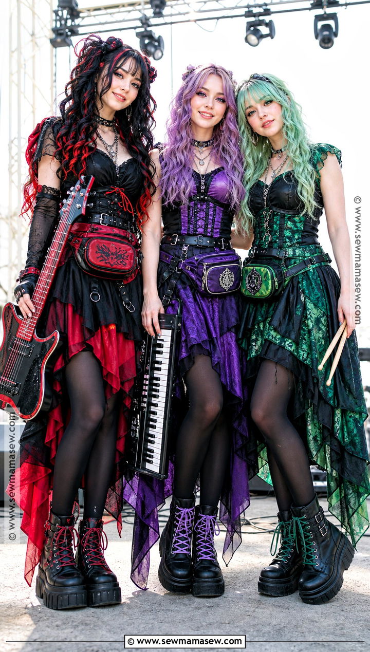 Festival Hex Girls Trio Costume - 40 hex girls costume ideas