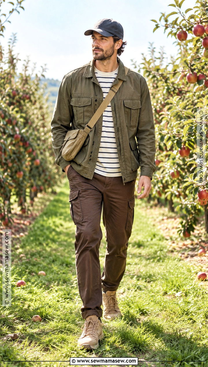Field Jacket Apple Orchard Outfit - 15 apple orchard outfit fall ideas for men