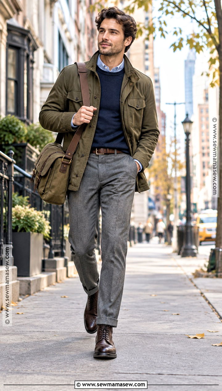 Field Jacket Fall Outfit - 30 fall outfits for men