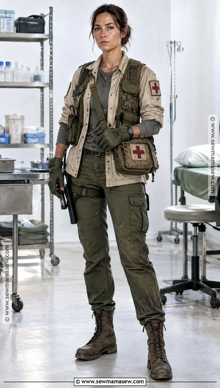 Field Medic Apocalypse Outfit - 30 Zombie Apocalypse Aesthetic Outfits