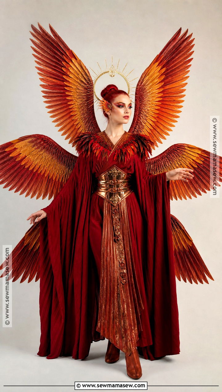Fiery Seraph Biblical Angel Costume - 30 Biblical Angel Costume Ideas