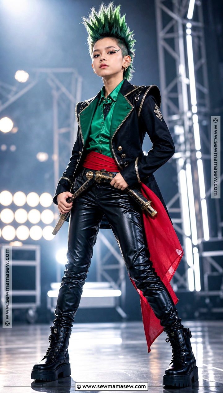 Film Red Zoro Cosplay With Stage Jacket - 30 zoro cosplay ideas for girls