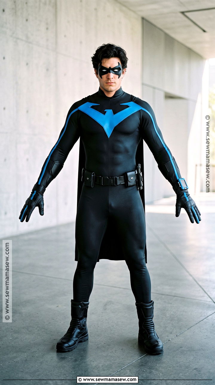 Fingerstripe Nightwing Costume - 35 nightwing costumes