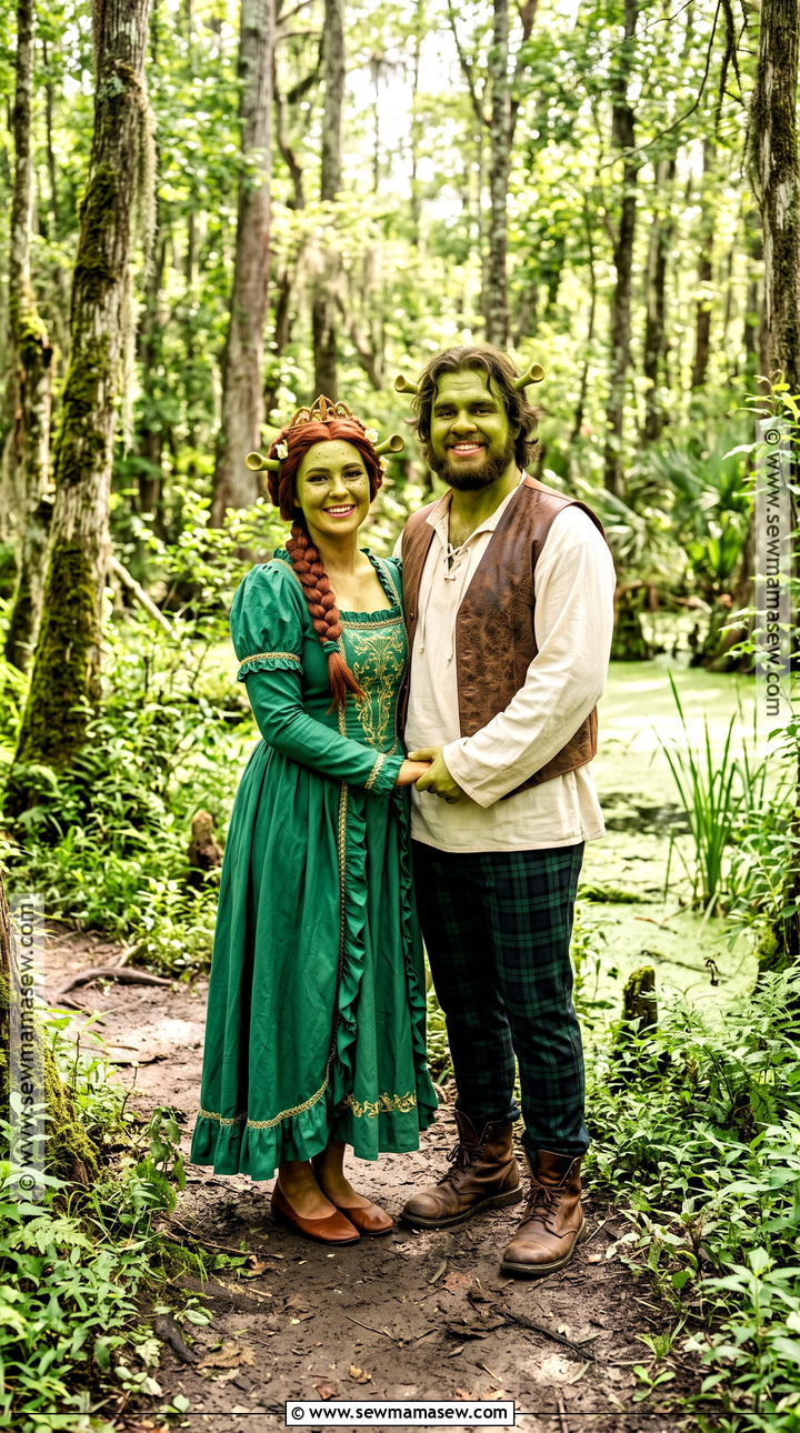 Fiona And Shrek Couple Costume - 40 fiona costume ideas