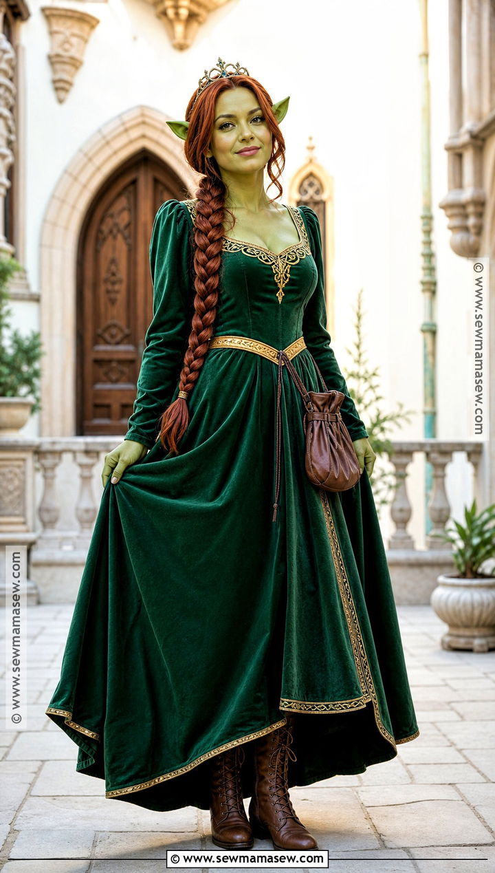 Fiona Costume With Braided Wig - 35 fiona shrek costume ideas