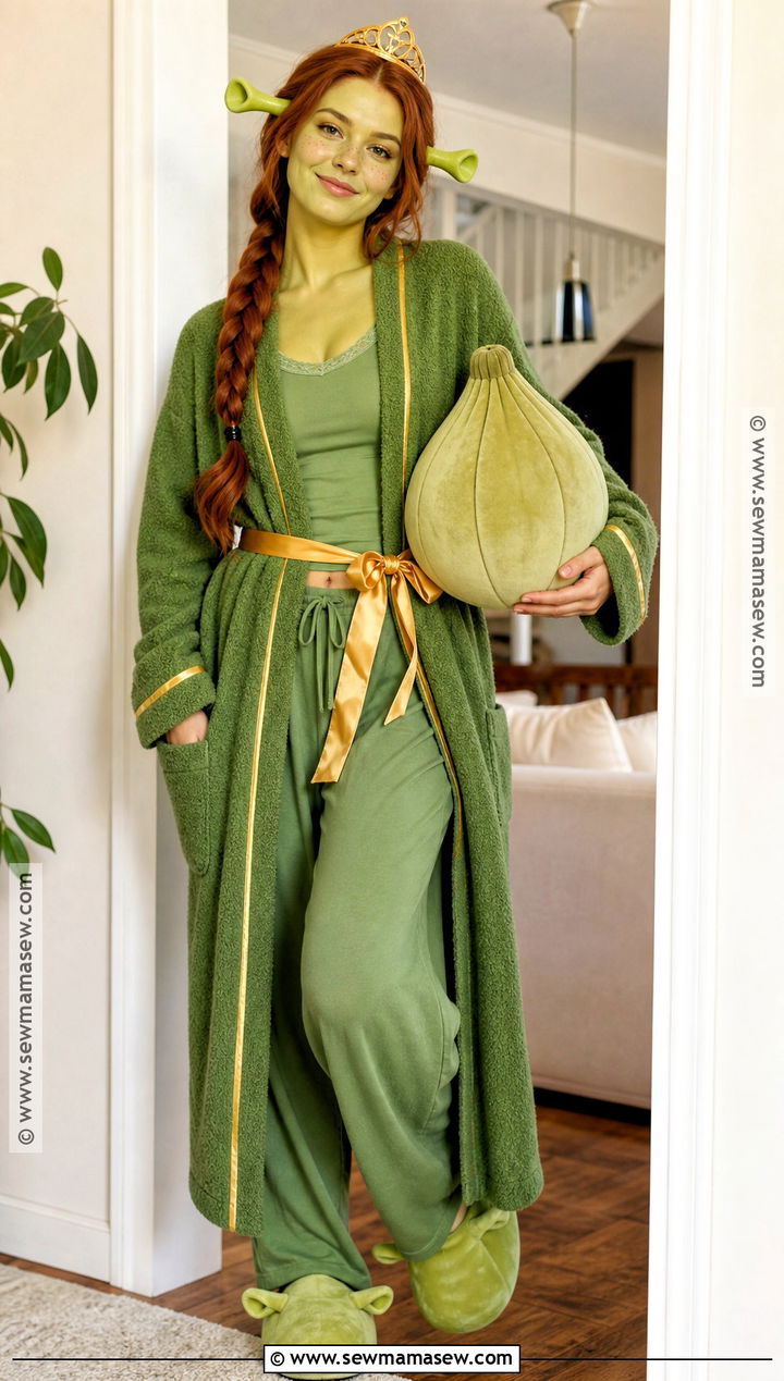 Fiona Pajama Costume - 35 fiona shrek costume ideas