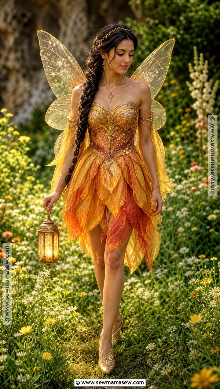 Fira Light Fairy Costume - 30 pixie hollow fairies costumes