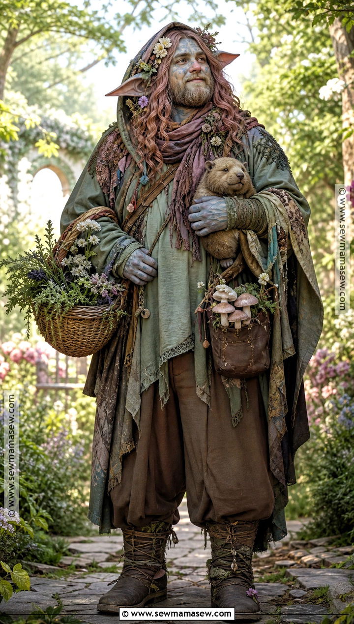 Firbolg Druid Cosplay - 30 dnd cosplay ideas