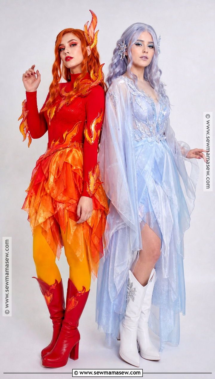 Fire And Ice Duo Costume - 30 costume duo ideas