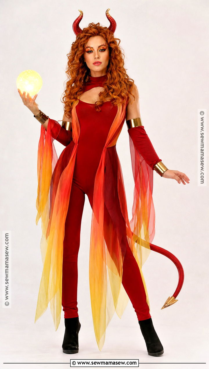 Fire Demon Halloween Costume - 35 demon halloween costume ideas