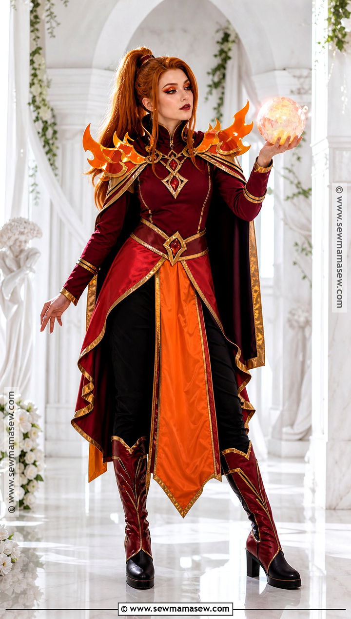 Fire Mage Cosplay - 35 cosplay aesthetic ideas