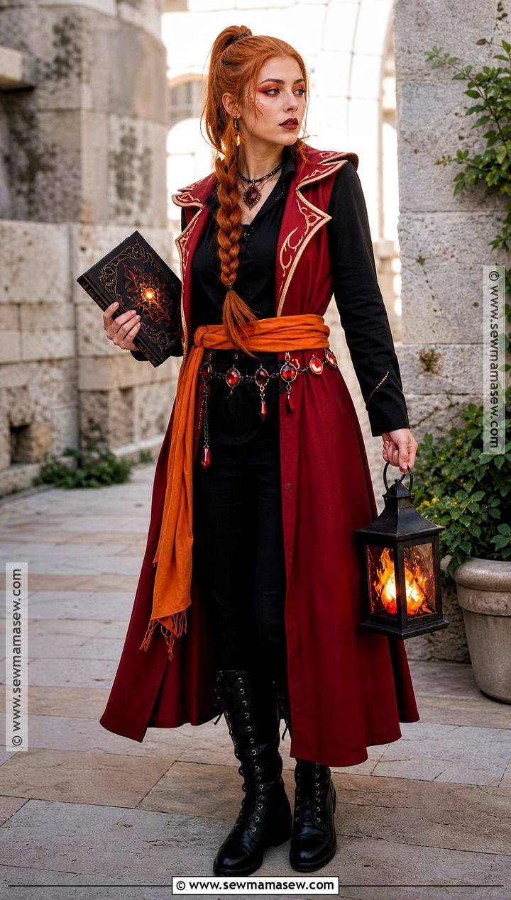 Fire Mage Larp Costume - 30 Larp Costume Ideas