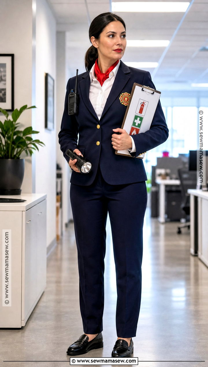 Fire Marshal Costume With Blazer - 35 firefighter costume ideas for women