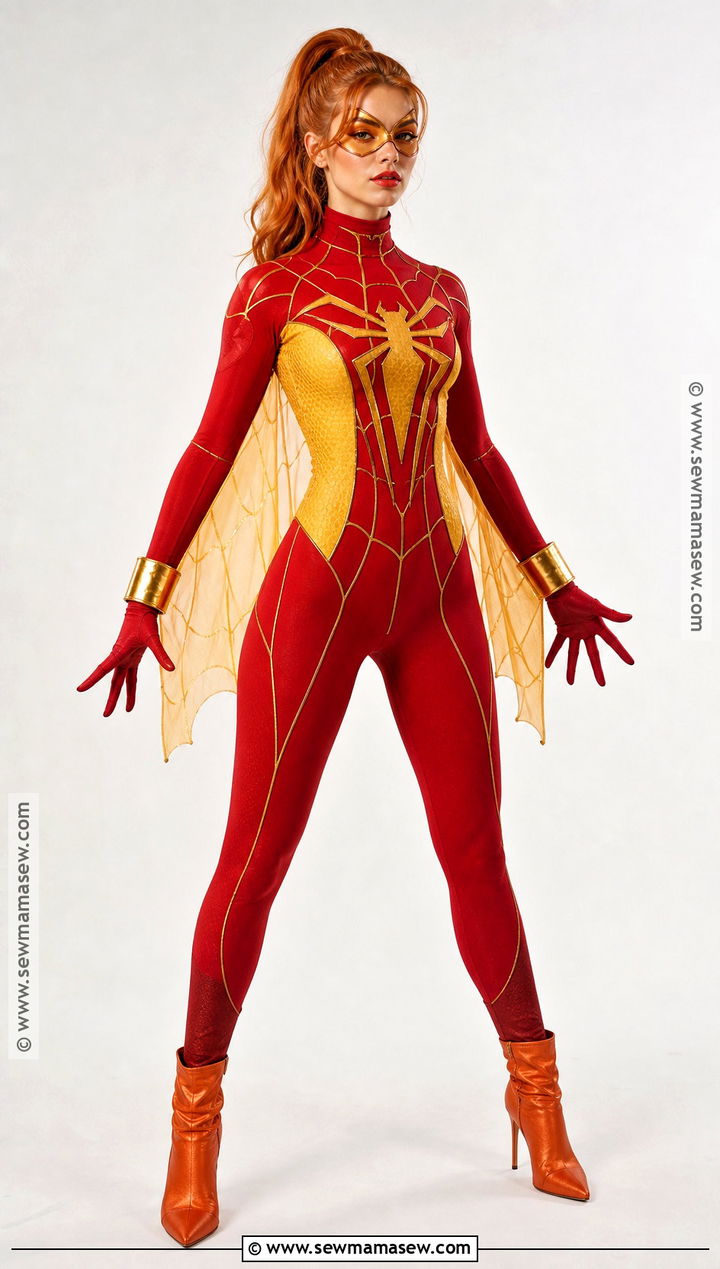 Fire Spider Woman Costume - 30 spider woman costume ideas