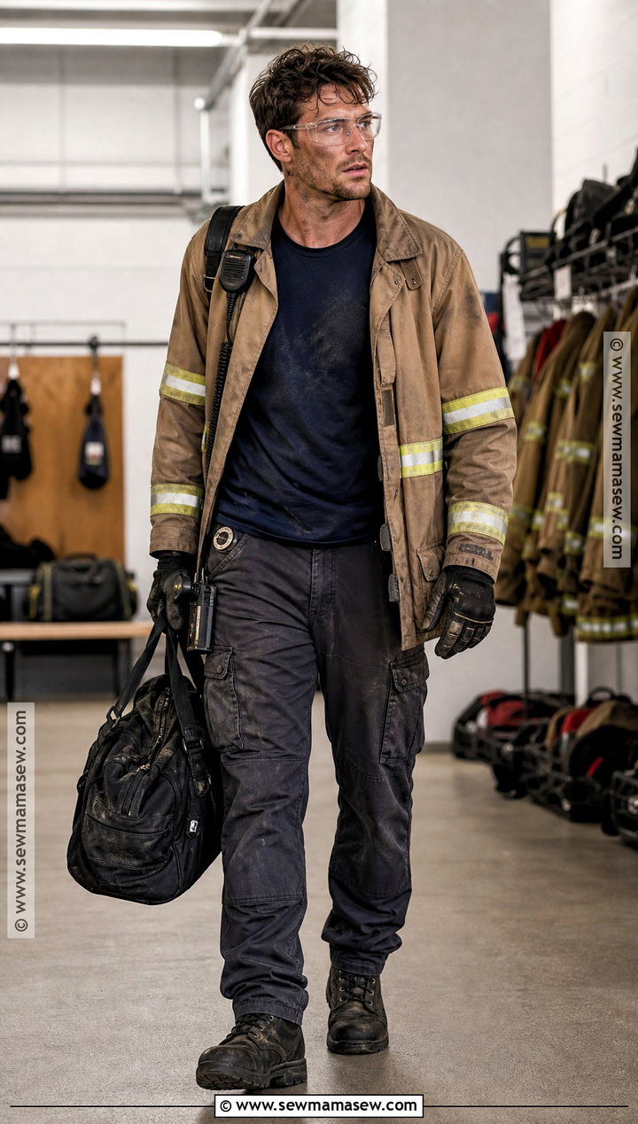 Fire Station Escapee Zombie Apocalypse Outfit - 35 zombie apocalypse outfits male