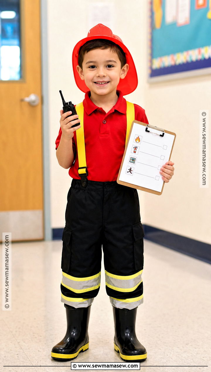 Firefighter Career Day Costume - 30 career dress up day at school ideas