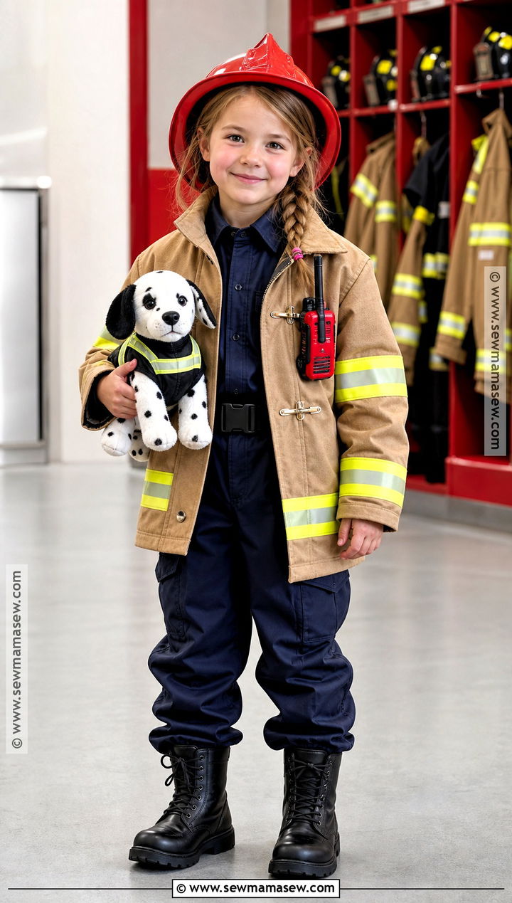 Firefighter Costume For Girls - 45 girl halloween costumes