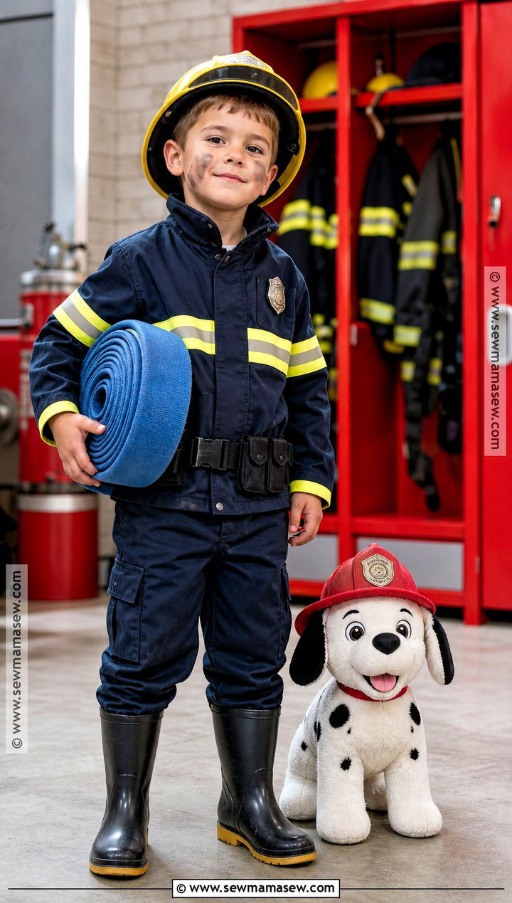 Firefighter Costume for Boys - 30 costumes for boys