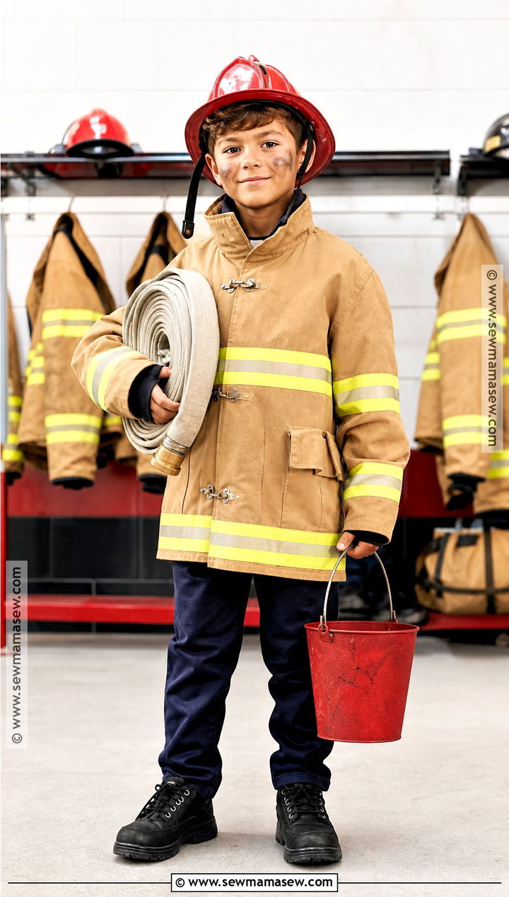 Firefighter Costume - 35 halloween costumes for boys