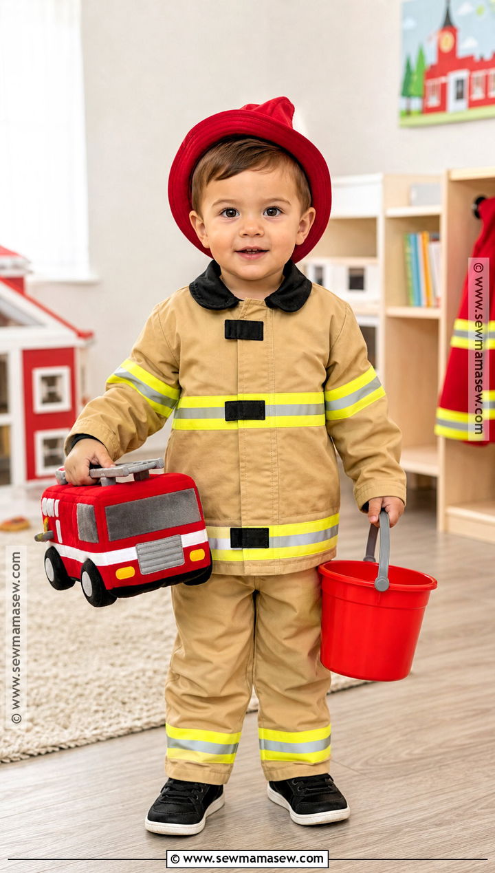 Firefighter Toddler Halloween Costume - 45 toddler halloween costumes